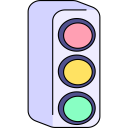 Traffic light icon