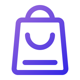 Shopping bag icon