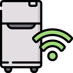 Smart fridge icon