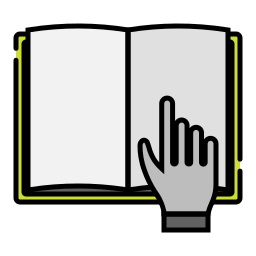 Открытая книга иконка