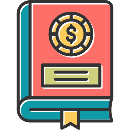 Finance book icon