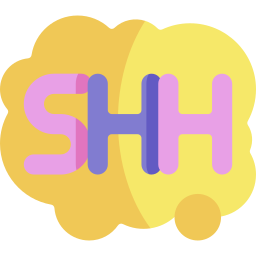 Shh icon