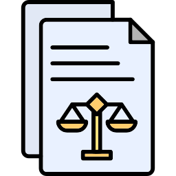 Юридический документ иконка