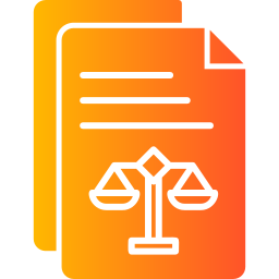 Legal document icon