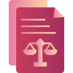 Legal document icon