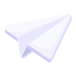 avión de papel icono