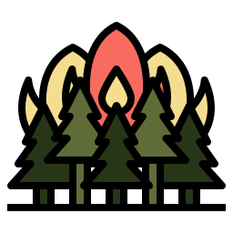 森林火災 icon
