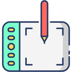 Graphic tablet icon