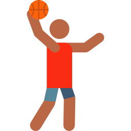 jogador de basquete Ícone