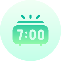 Alarm clock icon