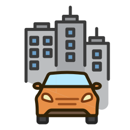 verkeersopstopping icoon