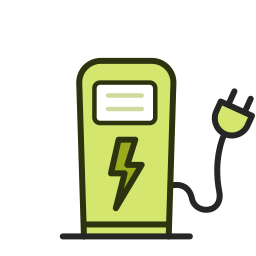 Energy station icon