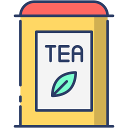 pudełko na herbatę ikona