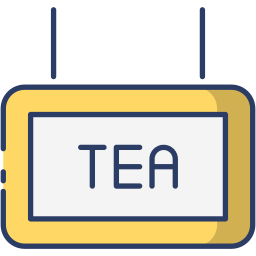 Tea shop icon