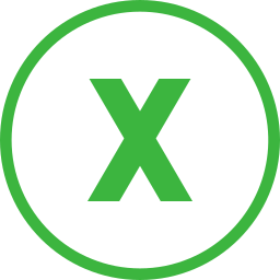 편지 x icon