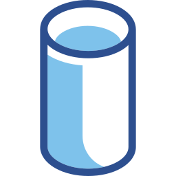Glass cup icon