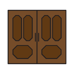 Double door icon