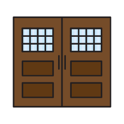 Double door icon