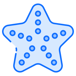 estrella de mar icono