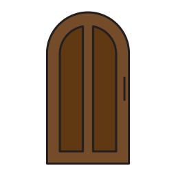 puerta icono