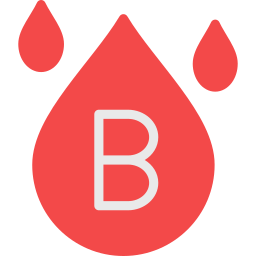 Группа крови б иконка