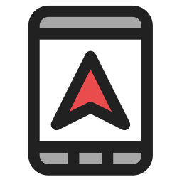 Gps phone icon