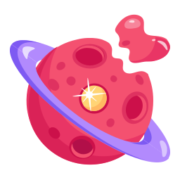 Destroyed planet icon