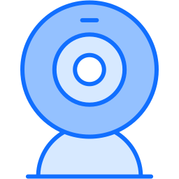cámara web icono