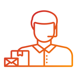 Customer service agent icon