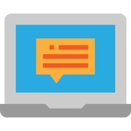 Online chat icon