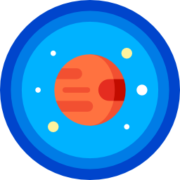 Outer space icon