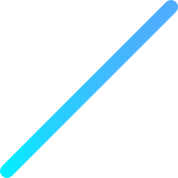 linha diagonal Ícone