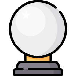 Crystal ball icon