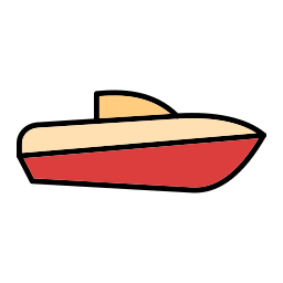 Speed boat icon