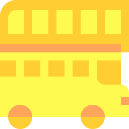 Double decker bus icon