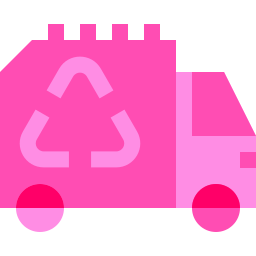 ciężarówka do recyklingu ikona