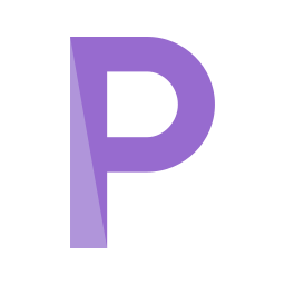 文字p icon