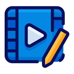 edición de video icono