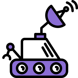 weltraumauto icon