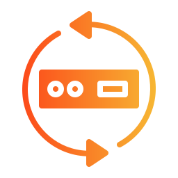 Data recovery icon