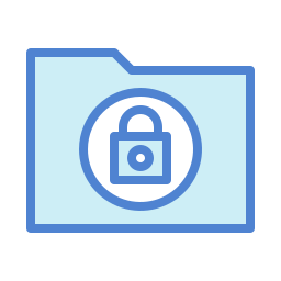 Secure folder icon