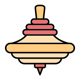 Spinning top icon