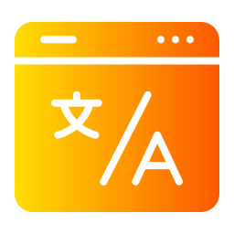 Online translator icon