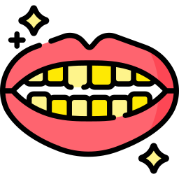 dente de ouro Ícone