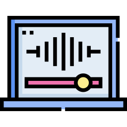editor audio icona