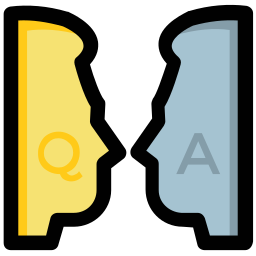 Question and answer icon
