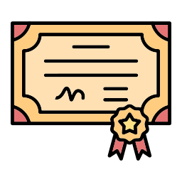 Certificate icon