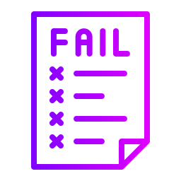 Fail icon