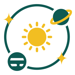 sistema solar Ícone