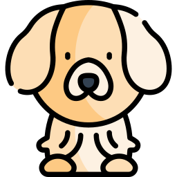 Golden retriever icon